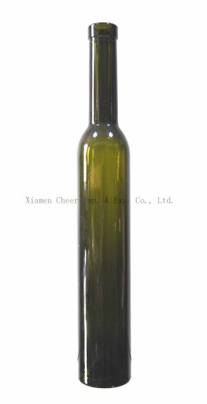 375ml Dark Green Color Ice Wine Bottle(PT375-E004)