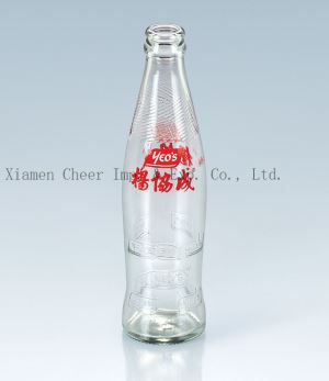 250ml Soft Drink Milk Juice Carbonated Glass Beverage Bottle (YL250-JA00296)