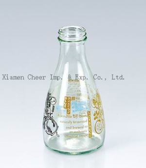 170ml Glass Four-Color Printing Milk Bottle (YL170-JD00272)