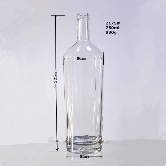 750ml Glass Liquor Bottles With Corks