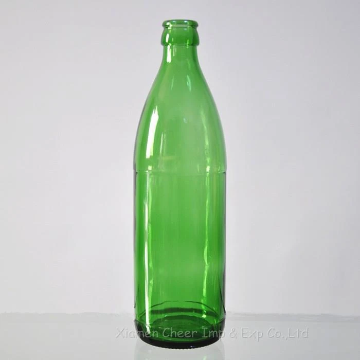 High Quality Green Glass Beer Bottles