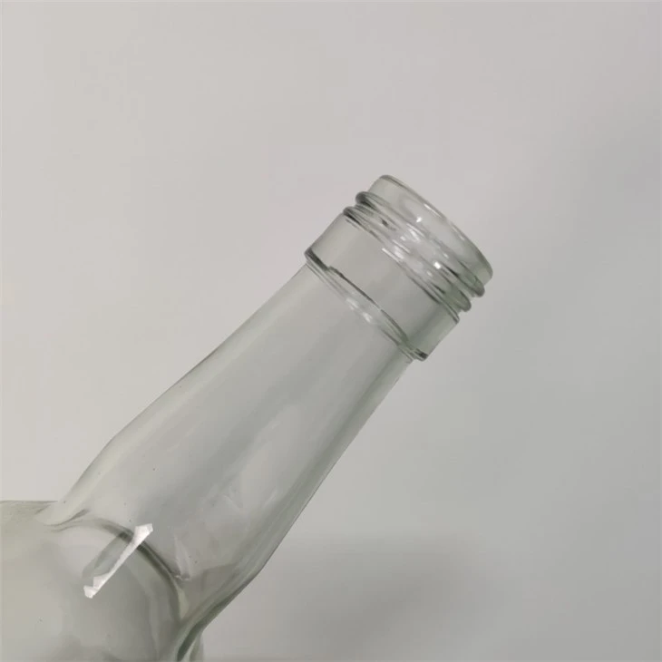 Wholesale Empty Liquor Bottle1000ML Rum Glass Bottle
