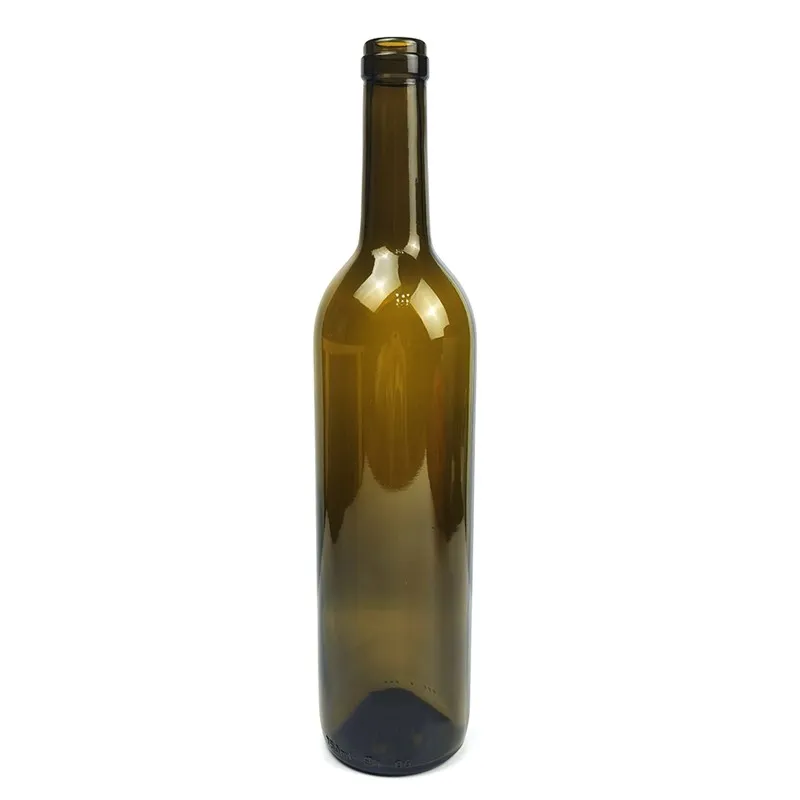 750ml Cork Top Glass Bordeaux Bottle suppliers
