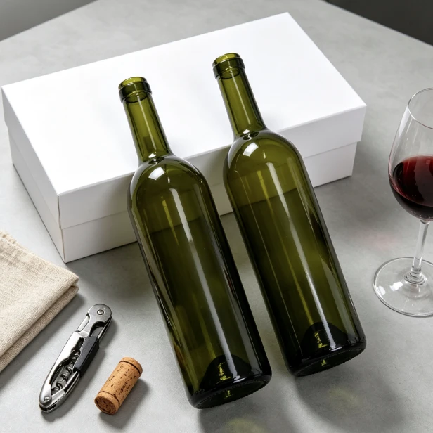 Dark‑Green Bordeaux Glass Wine Bottle suppliers