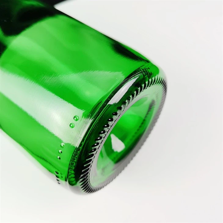 750ml Antique Green Glass Champagne Bottle – Export factory