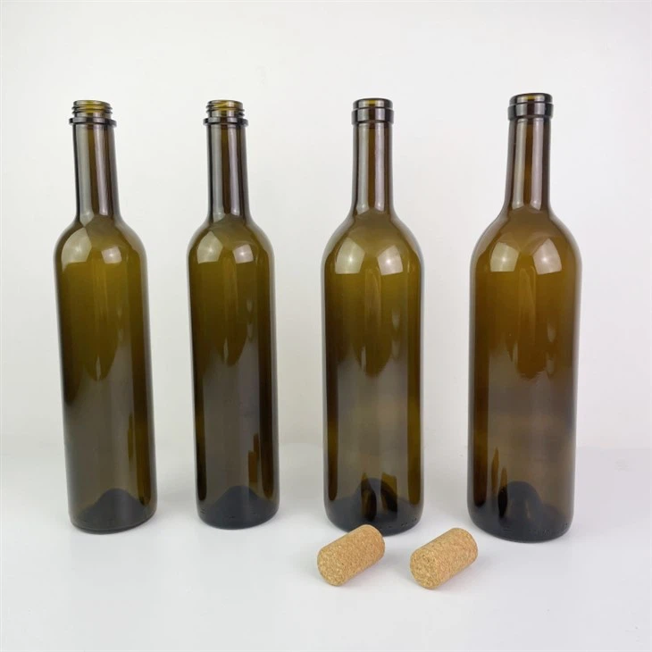 750ml Wine Bottle Bordeaux Style Bottle