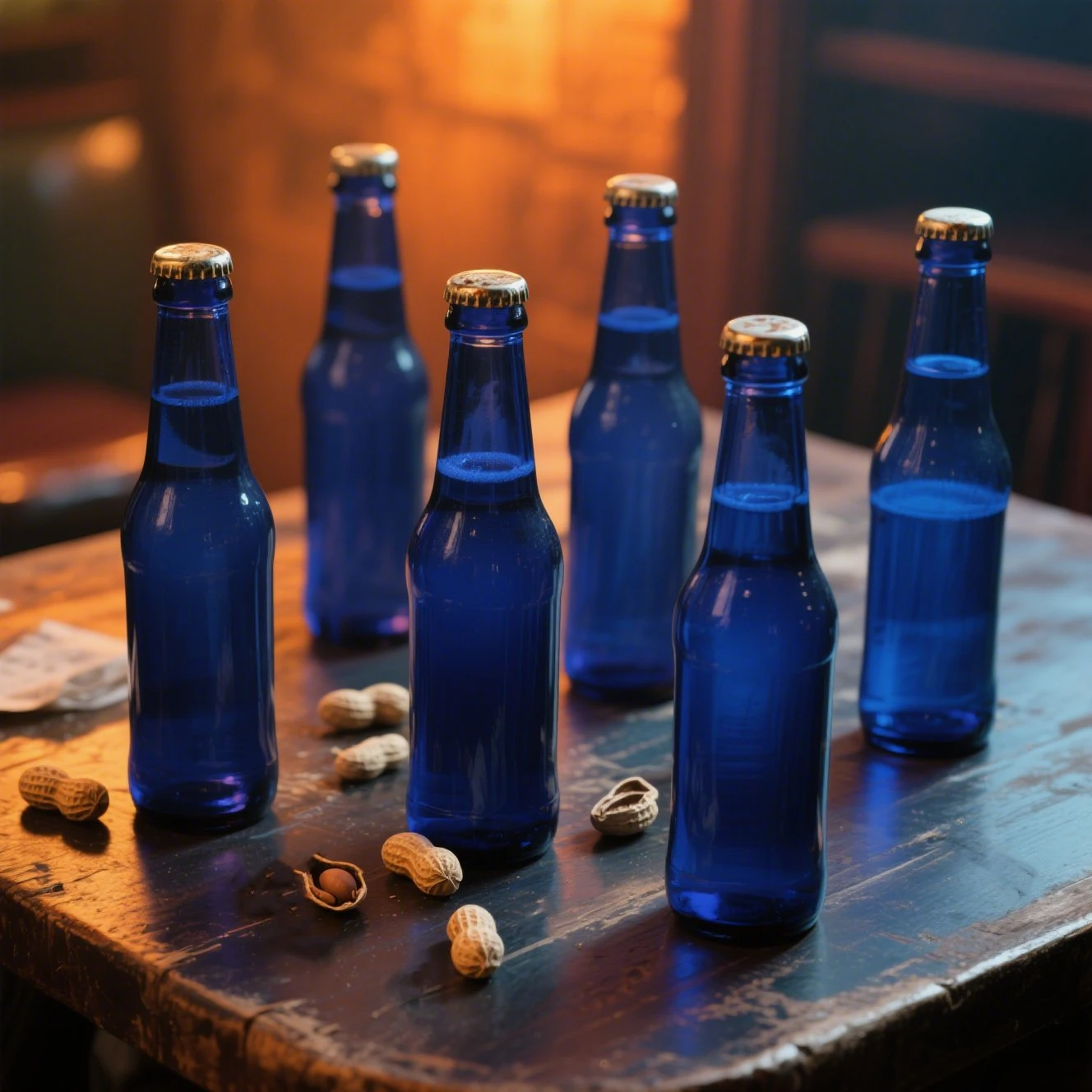 glass bottle