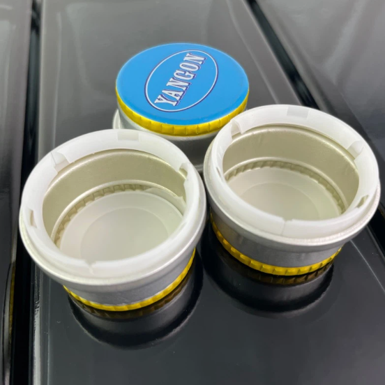 28mm Aluminum Bottle Cap For Liquor And Beverage Packaging