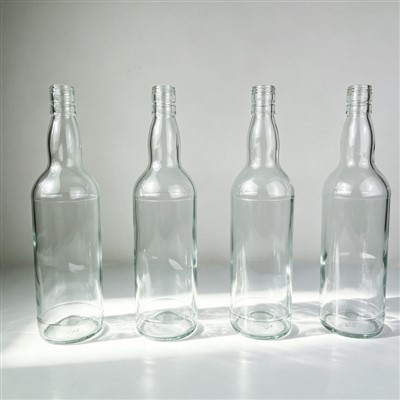 700ml Classical Shape High Clear Liquor Bottle
