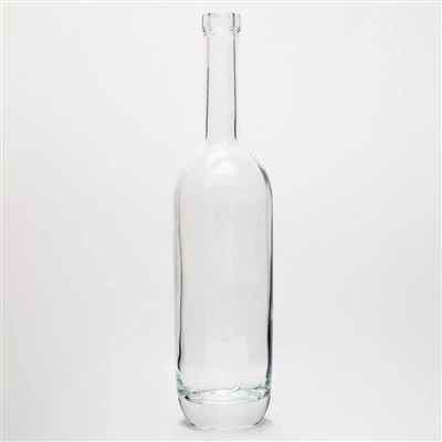 750ml Long Neck Clear Glass Bottle